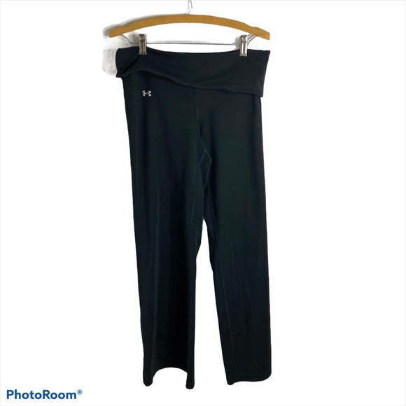Under Armour Fold Over Yoga Pants Wide 